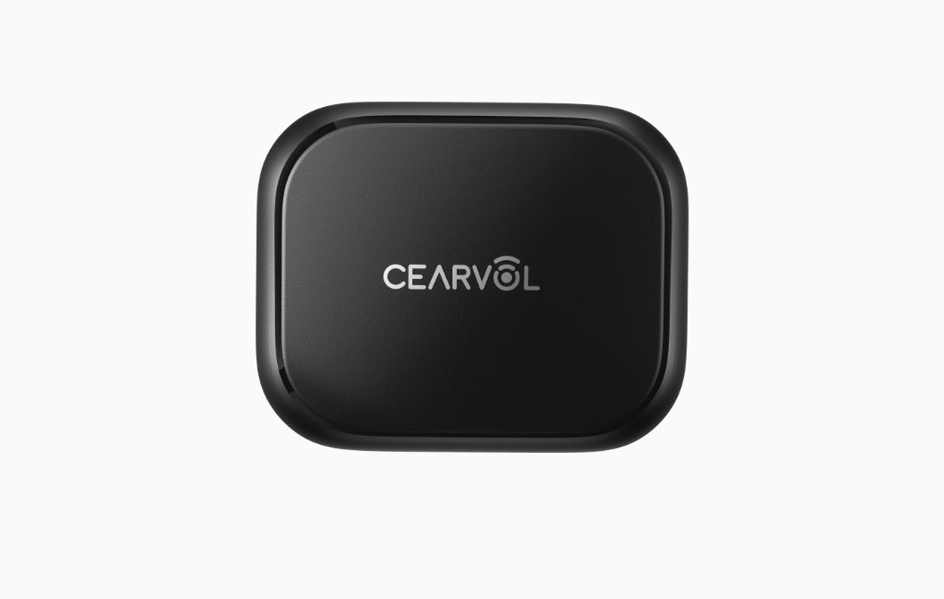Cearvol Nano 小型集音器(UV除菌・ワンケース操作)ミッドナイトブラック