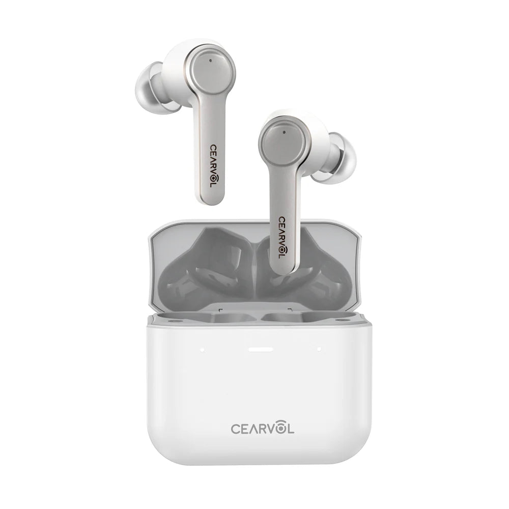 Cearvol Diamond X1 充電式 OTC Bluetooth対応補聴器(ホワイト)