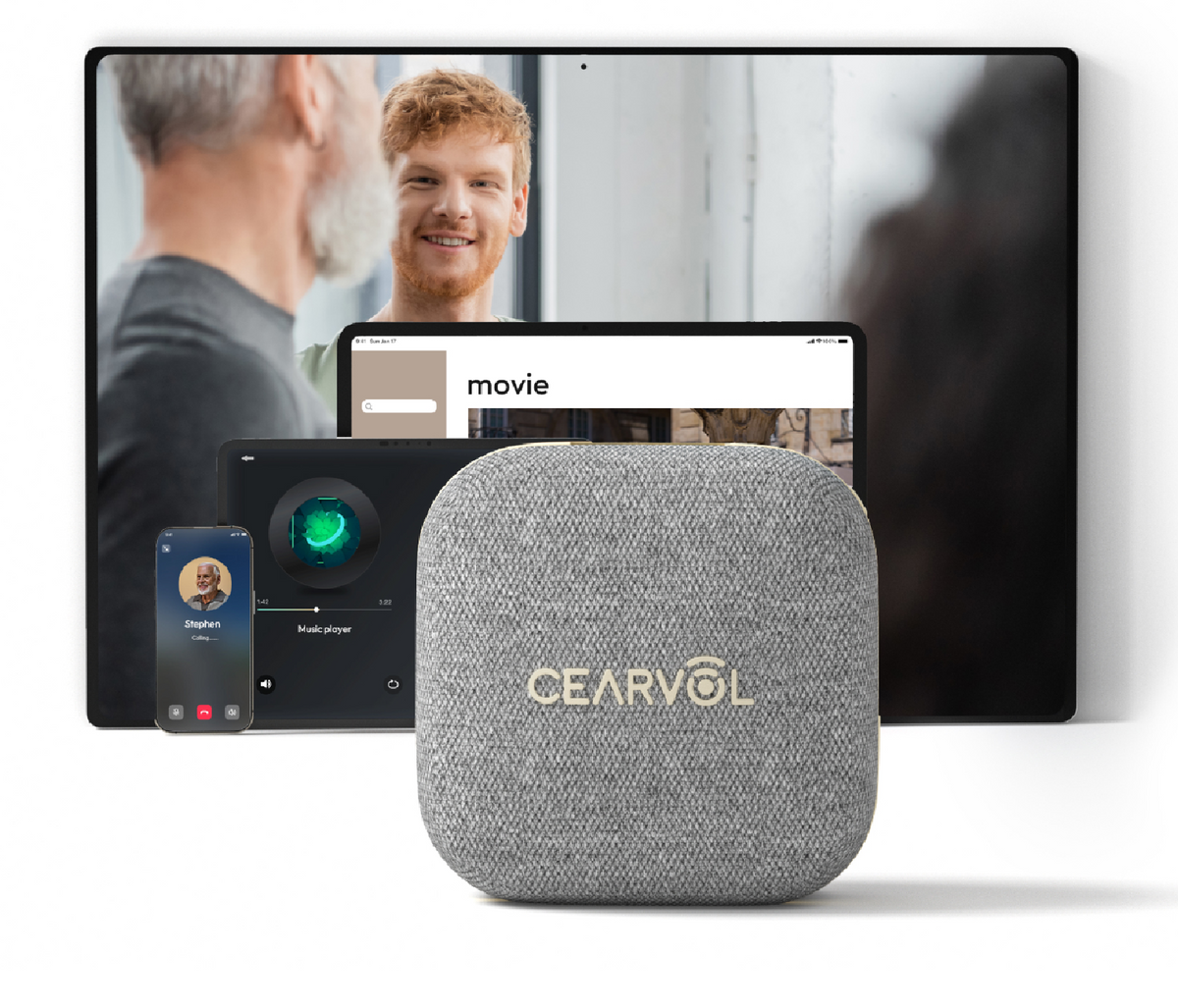 wave lite 集音器はBluetoothストリーミングとデュアル設備接続機能を有している