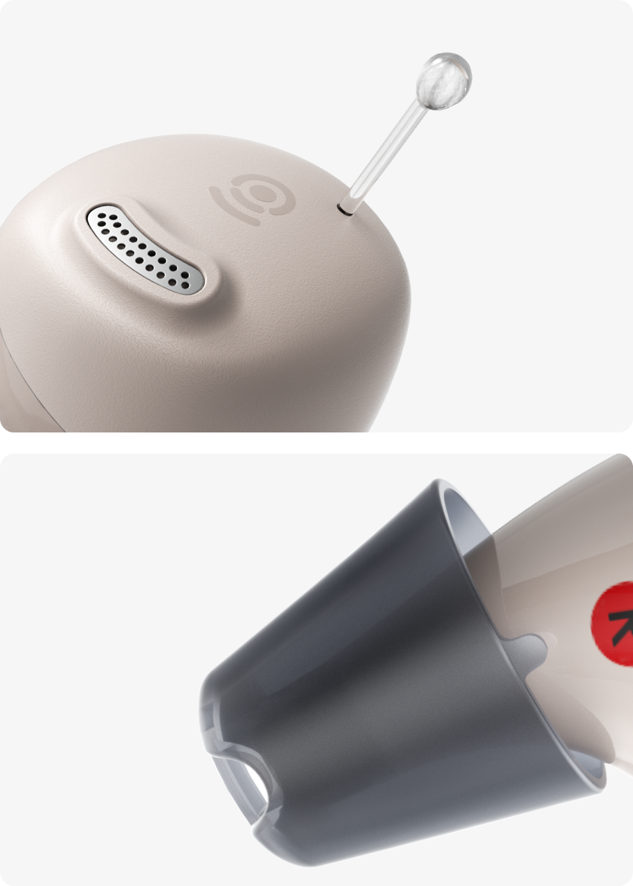 Cearvol Nano 小型集音器(UV除菌・ケース操作)ブラック Cearvol Nano 小型集音器(UV除菌・ケース操作)ブラック