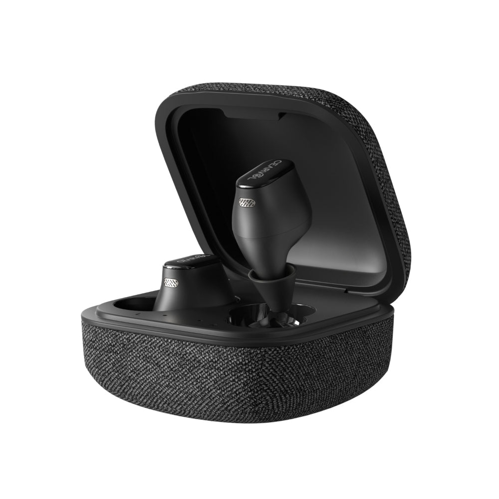 Cearvol Wave Lite AI Hearing Aids with Fabric Case  - Midnight (2)