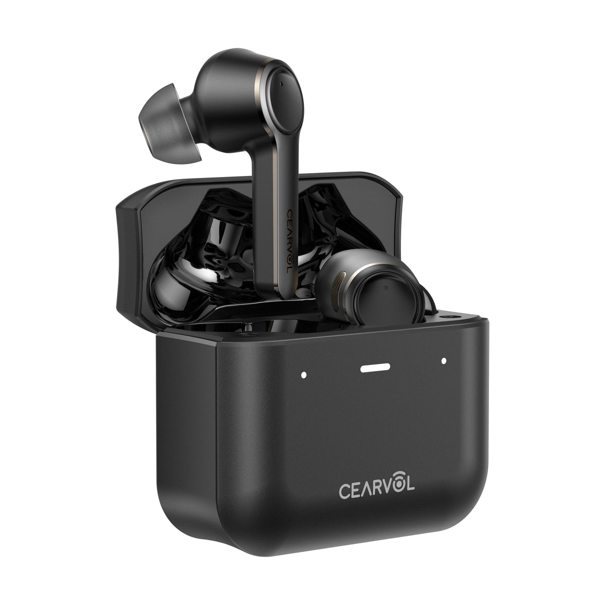 Cearvol Diamond X1: Rechargeable OTC Hearing Aids with Bluetooth - Black (2)