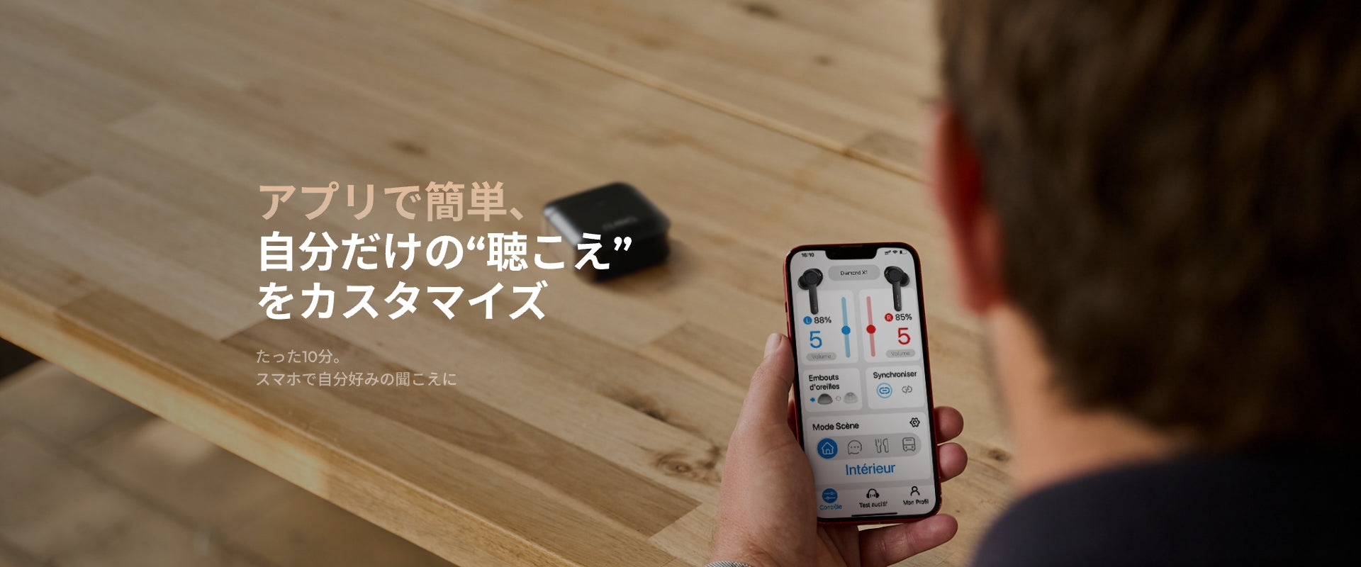 Cearvol Diamond X1 小型集音器（ホワイト）