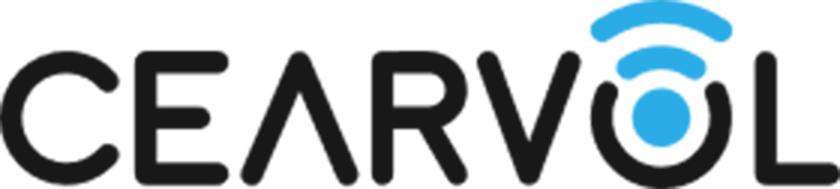 Cearvol（ケアボル）のブランドロゴ。信頼性の高い聴覚サポートを象徴する公式ロゴ